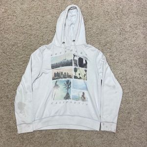 Men’s medium Southern Cali Free State white hoodie